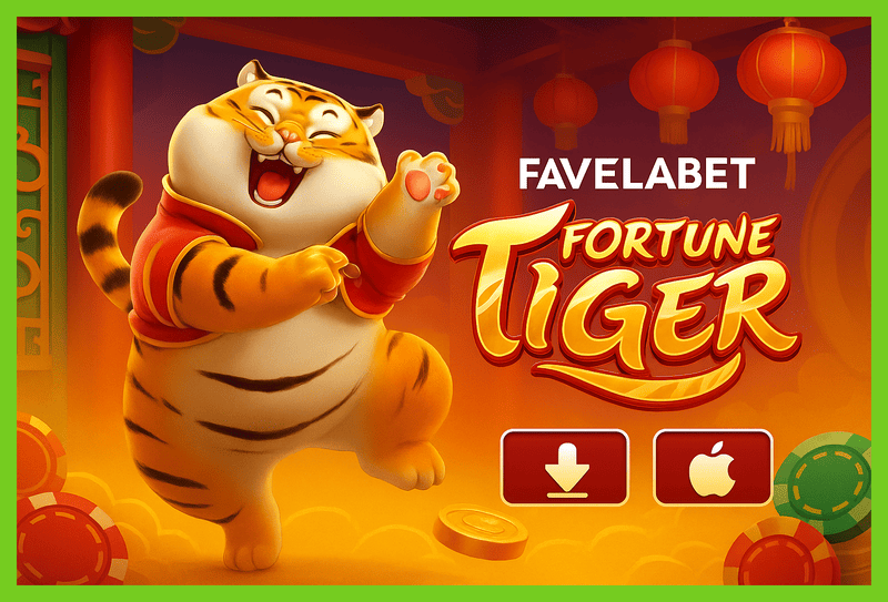 Fortune Tiger é um jogo imperdível no FAVELABET Casino
