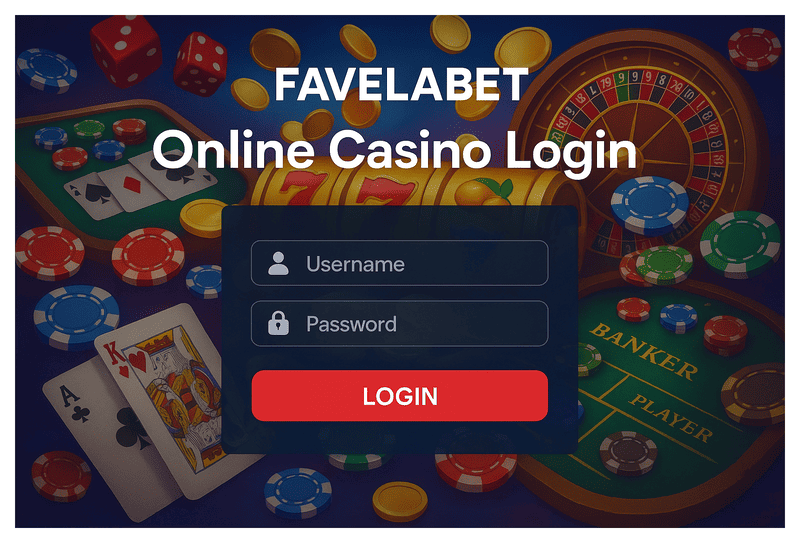 Criar uma nova Conta no plataforma FAVELABET